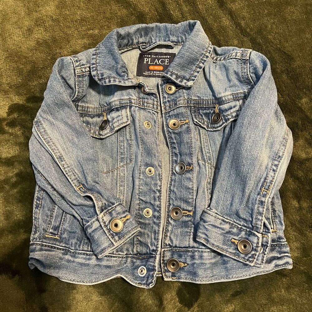 The Children’s Place Jean Jacket 12-18 M